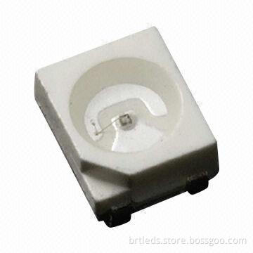 Surface Mount Top LED, PLLCC-2 Package, 180mcd, Blue SMD LED, 3.3.5 x 2.8 x 1.9mm